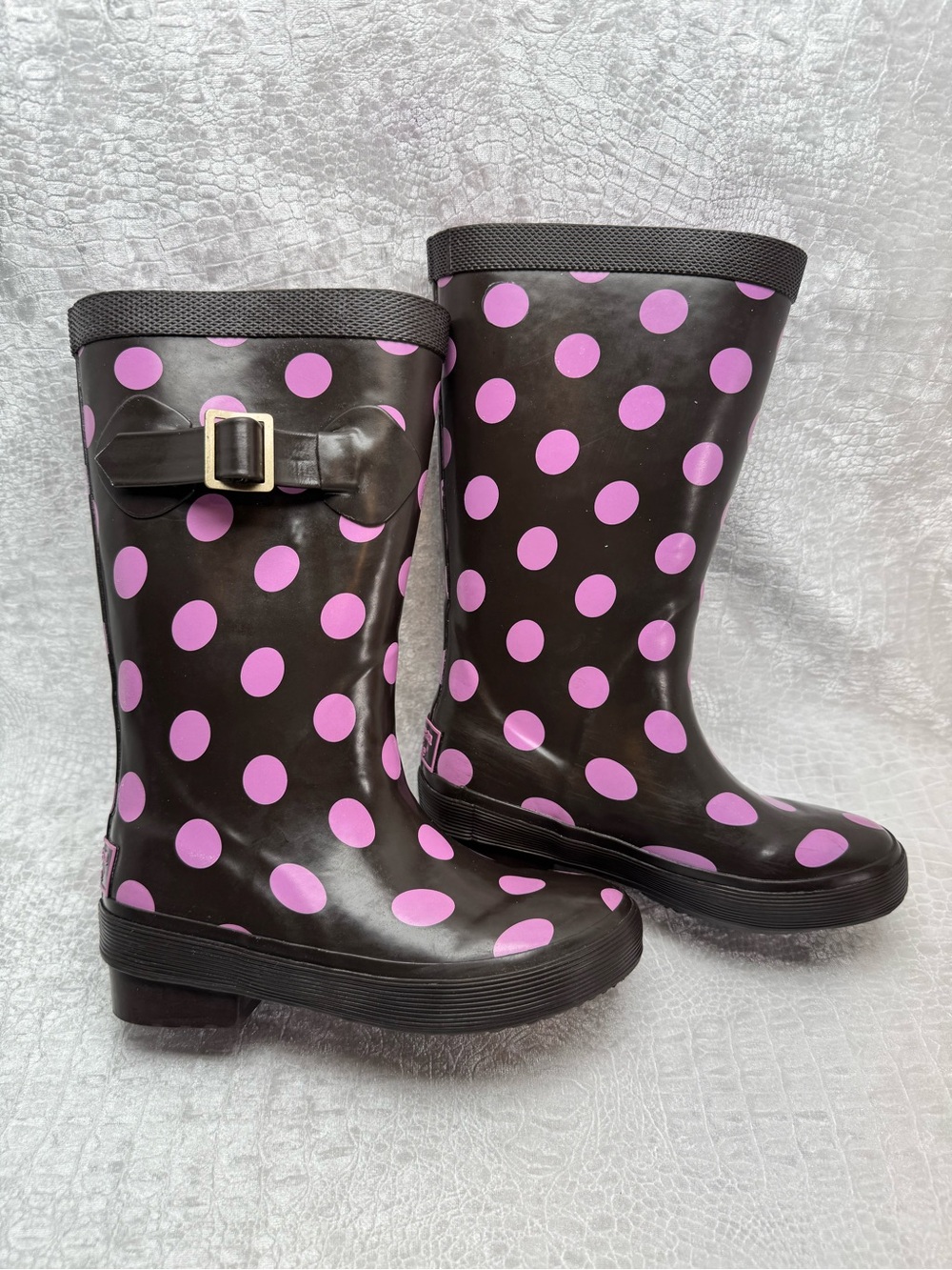 L.L.Bean Kids Wellie rain boots, Toddler Girls size 10
